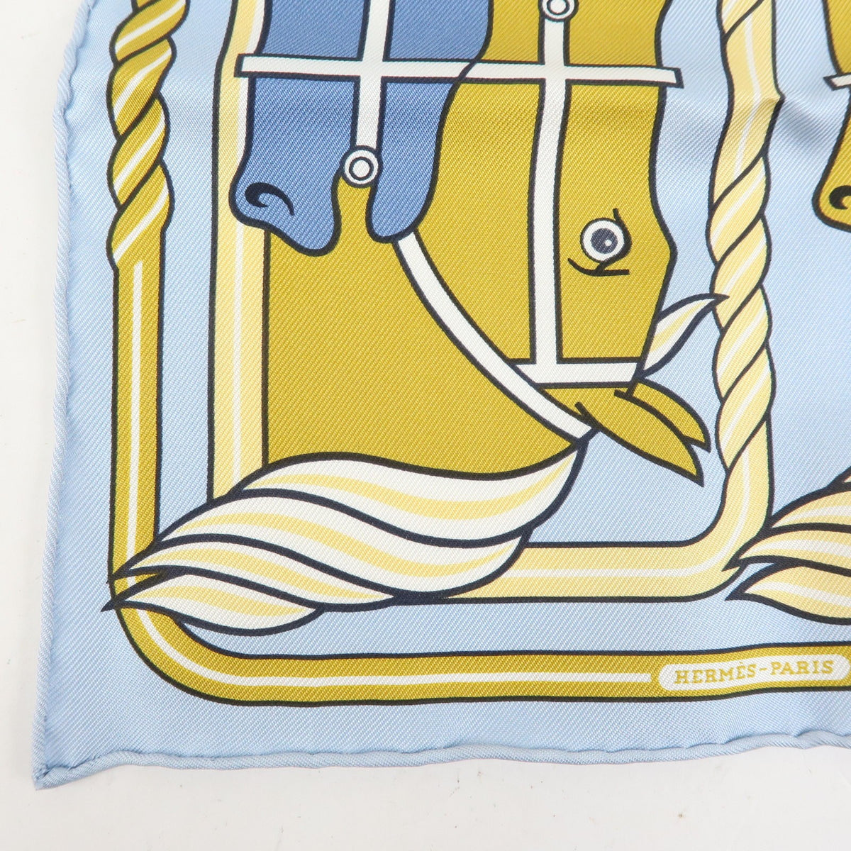 Hermes Carré 42 Silk, Red, Silk, Scarf
