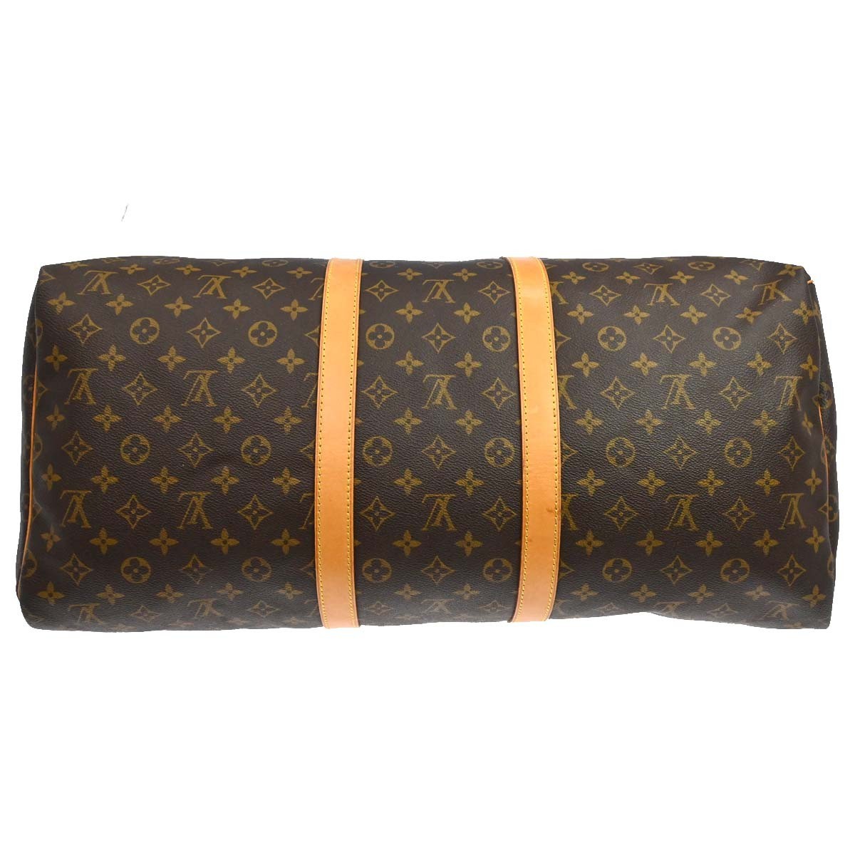 Louis Vuitton Keepall Monogram Canvas, Brown, Canvas, Travel Bag