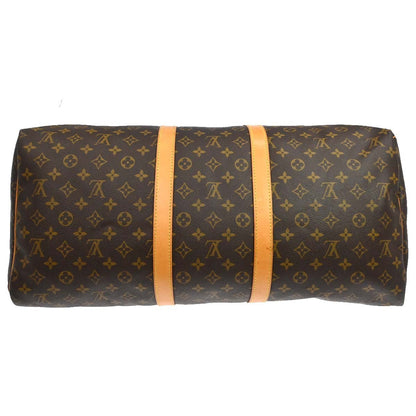 Louis Vuitton Keepall Monogram Canvas, Brown, Canvas, Travel Bag