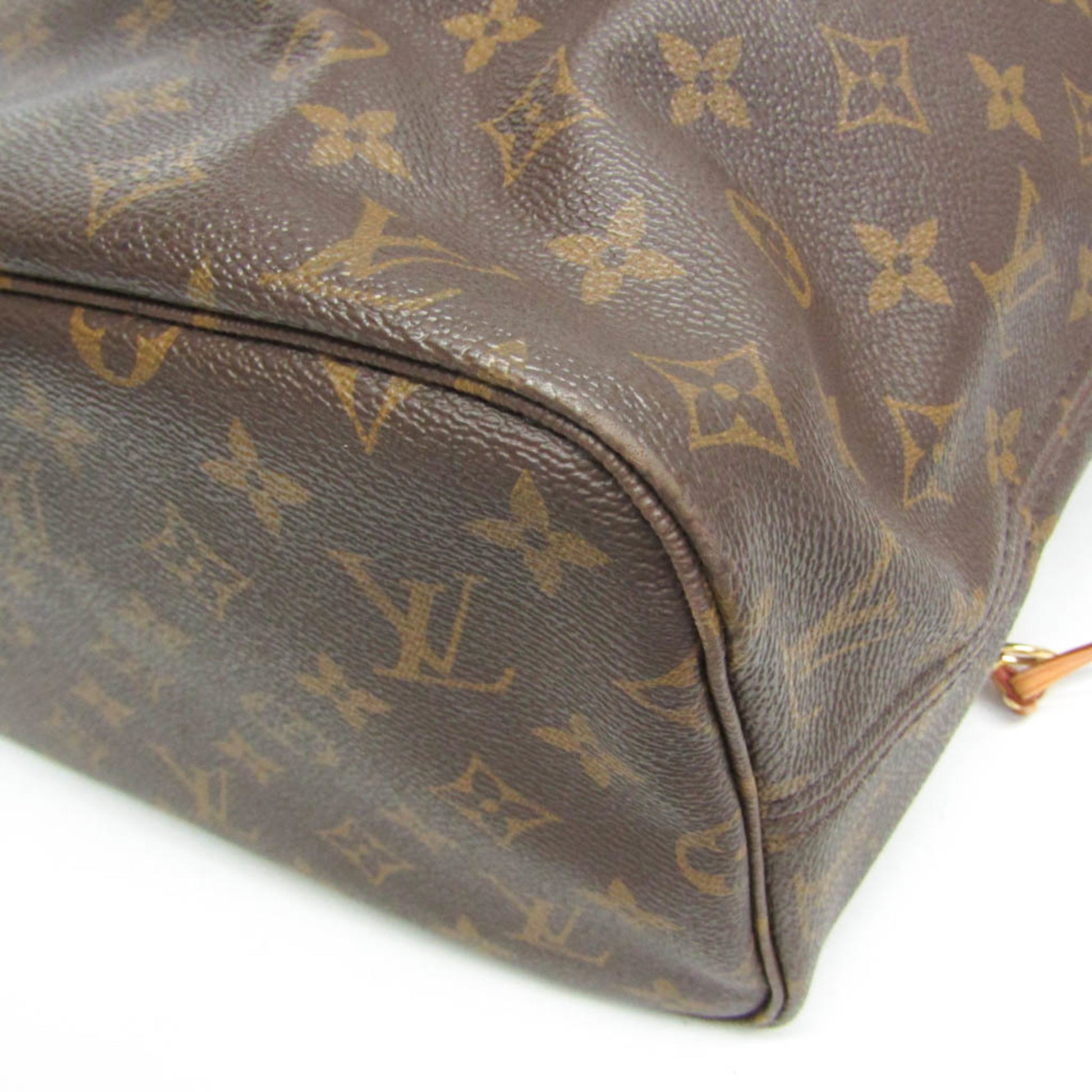 Louis Vuitton Neverfull Monogram Canvas, Brown, Canvas, Tote Bag