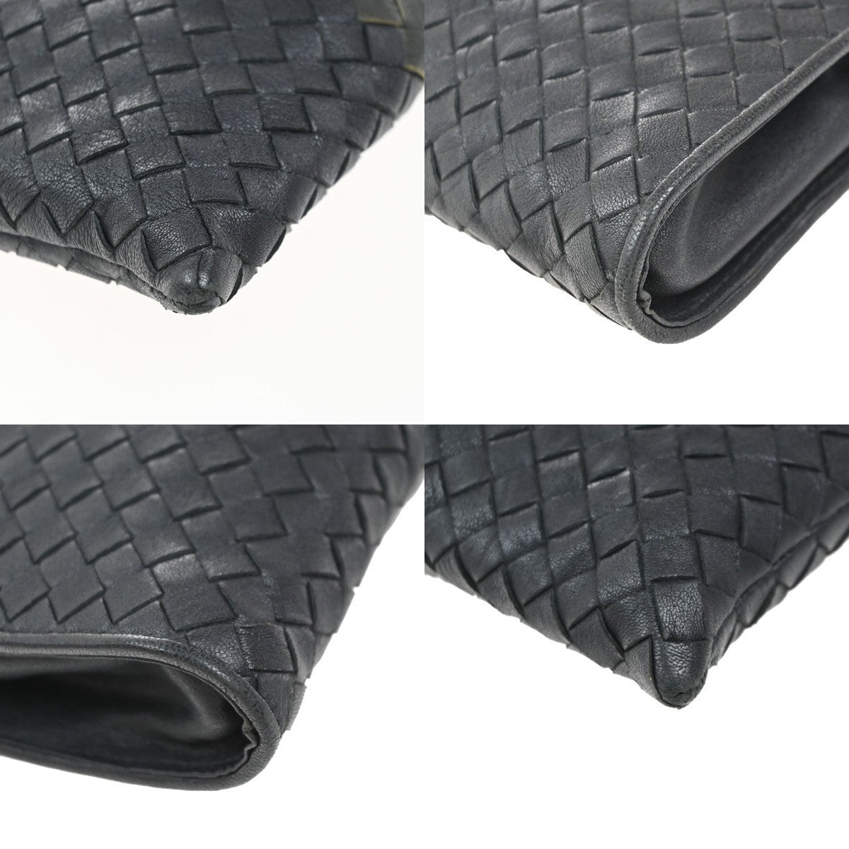 Bottega Veneta Portfolio Intrecciato Nappa, Multicolour, Leather, Clutch