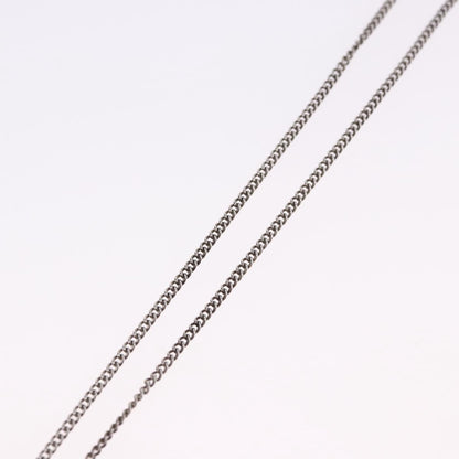 Chanel CC Pearl Drop Pendant Metal with Faux Pearl, Silver, Metal, Necklace