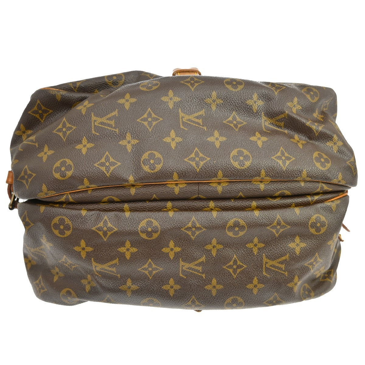 Louis Vuitton Saumur Monogram, Brown, Canvas, Shoulder Bag