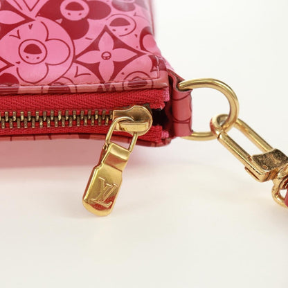 Louis Vuitton Pochette Accessoires Cosmic Blossom, Pink, PVC, Clutch