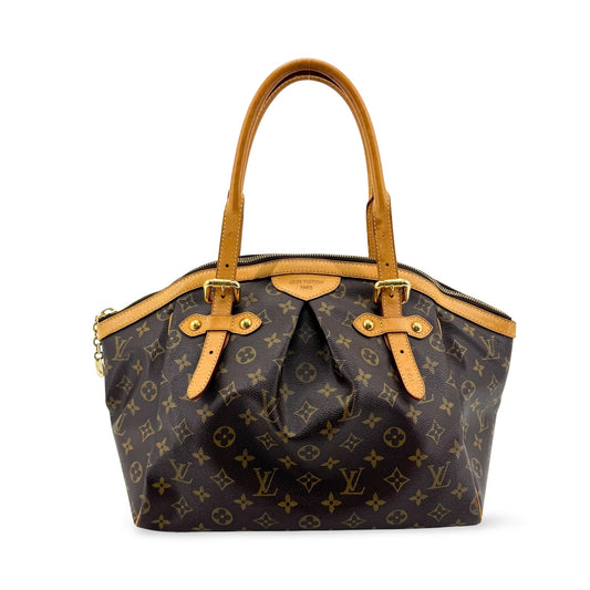 Louis Vuitton Tivoli Monogram Canvas, Brown, Canvas, Handbag
