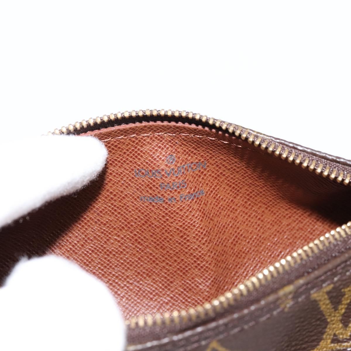 Louis Vuitton Papillon Pochette Monogram Canvas, Brown, Canvas, Clutch