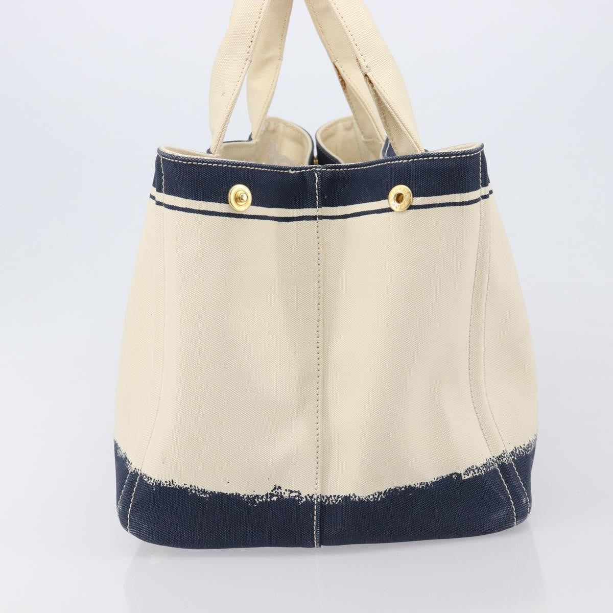 Prada Canapa Canvas, Beige, Canvas, Tote Bag