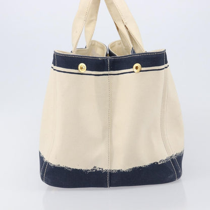 Prada Canapa Canvas, Beige, Canvas, Tote Bag