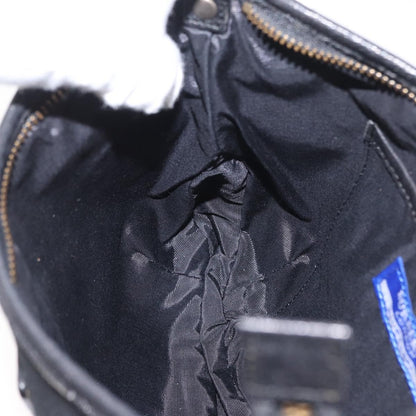 Burberry Blue Label Canvas, Black, Canvas, Shoulder Bag