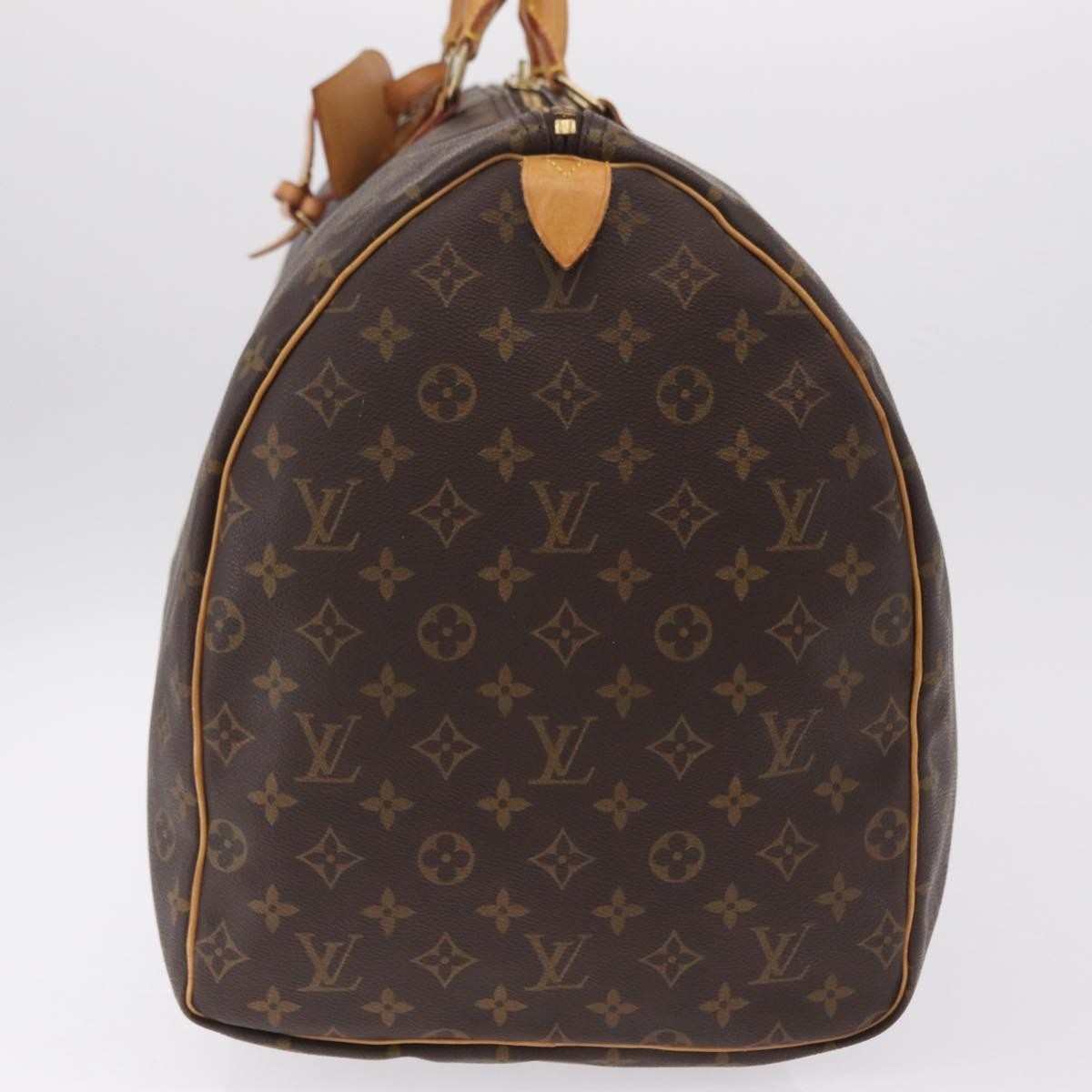 Louis Vuitton Keepall Monogram Canvas, Brown, Canvas, Travel Bag