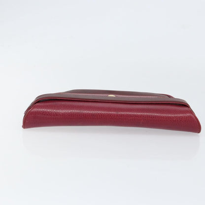 Cartier Must de Cartier Clutch Leather, Burgundy, Leather, Clutch