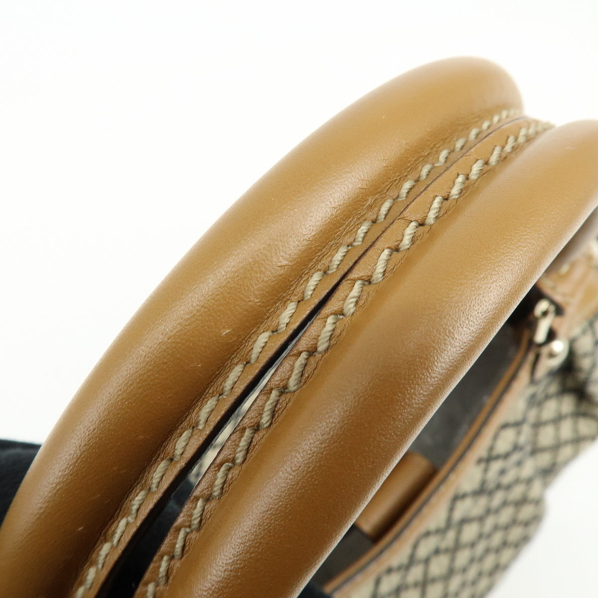 Gucci Sukey Microguccissima Leather, Beige, Canvas, Tote Bag