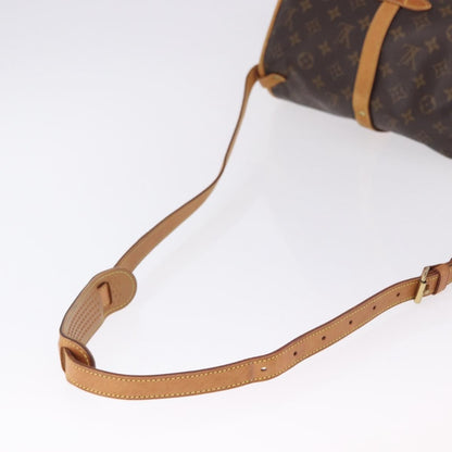 Louis Vuitton Saumur Monogram, Brown, Canvas, Shoulder Bag