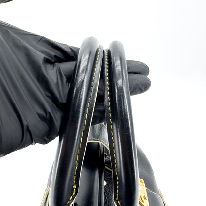 Louis Vuitton Suhali L'Ingenieux Leather, Black, Leather, Handbag
