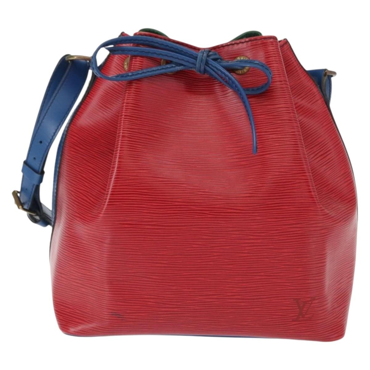 Louis Vuitton Tricolor Petit Noe NM Epi Leather, Multicolour, Leather, Handbag