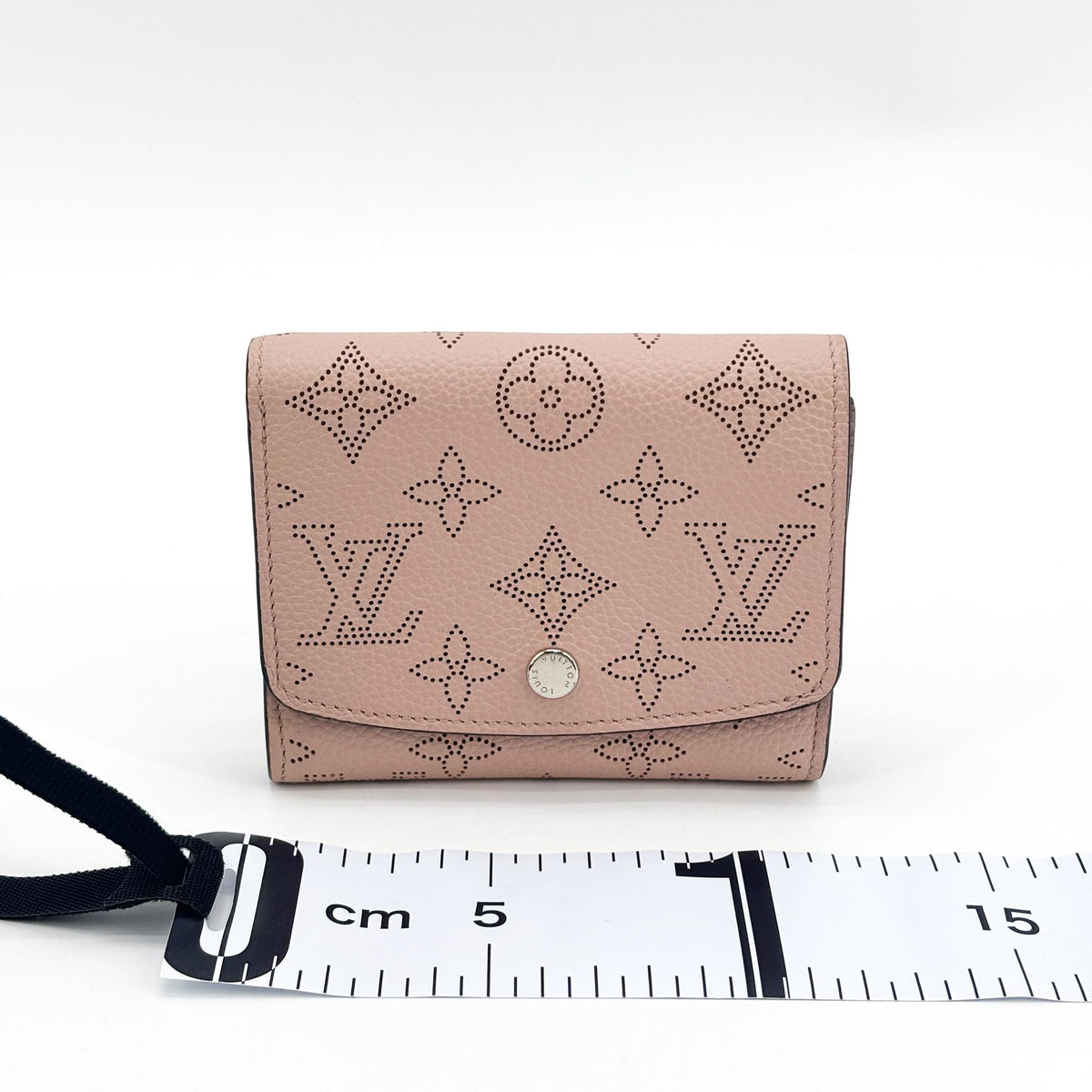 Louis Vuitton Iris Wallet NM Mahina Leather, Pink, Calfskin, Wallet