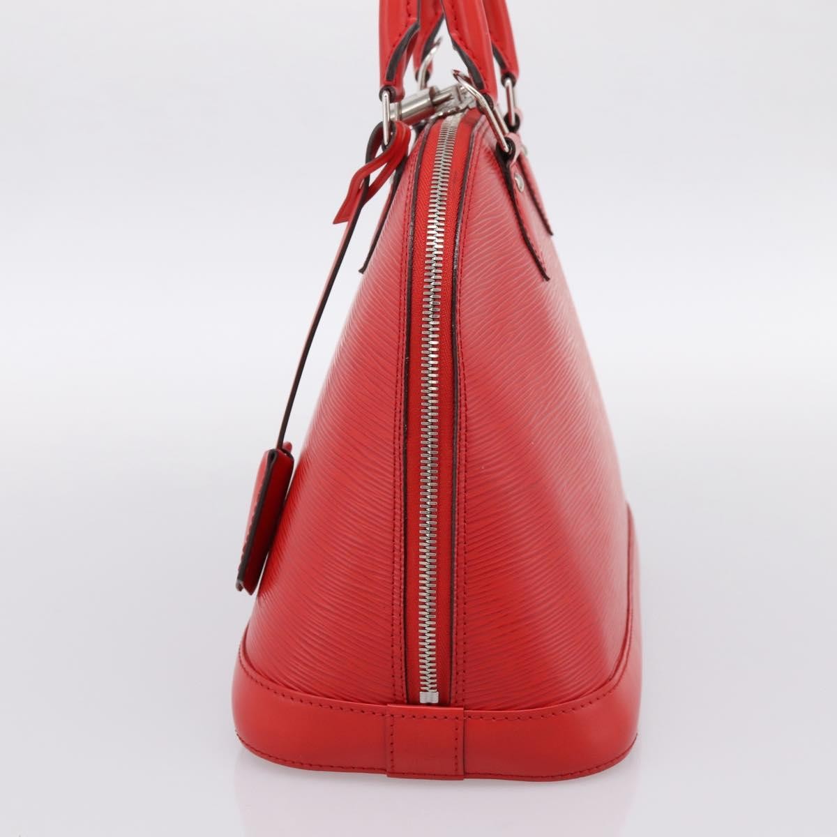 Louis Vuitton Alma Epi, Red, Leather, Handbag