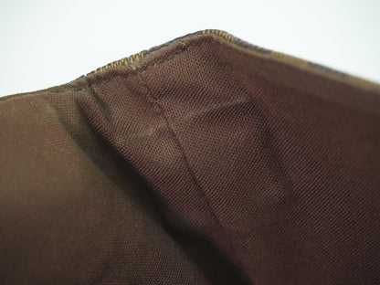 Louis Vuitton Brooklyn Damier Ebene, Brown, Canvas, Shoulder Bag