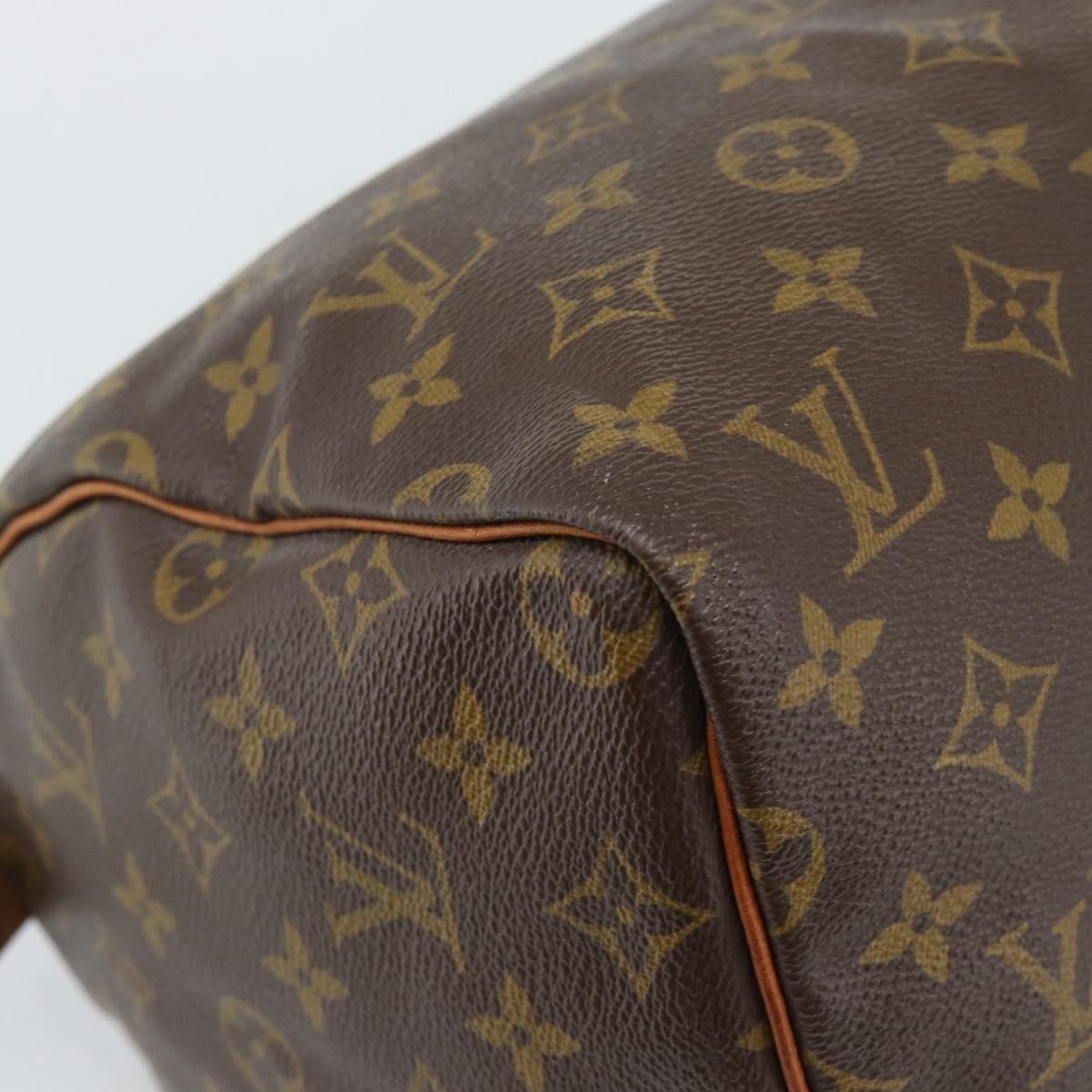 Louis Vuitton Speedy Monogram Canvas, Brown, Canvas, Handbag