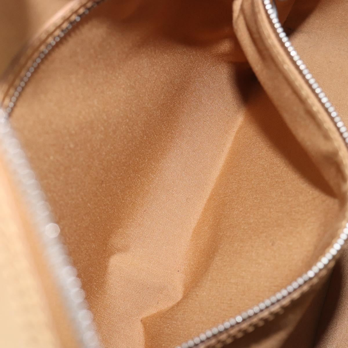 Louis Vuitton Mat Malden Monogram Vernis, Beige, Canvas, Handbag
