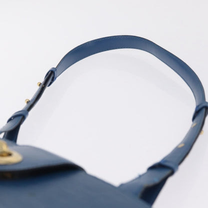 Louis Vuitton Cluny Epi Leather, Blue, Leather, Shoulder Bag