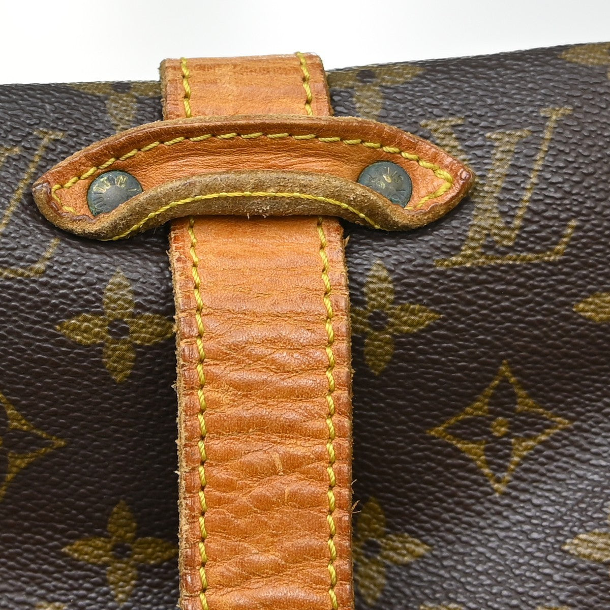 Louis Vuitton Saumur Monogram Canvas, Brown, Canvas, Shoulder Bag