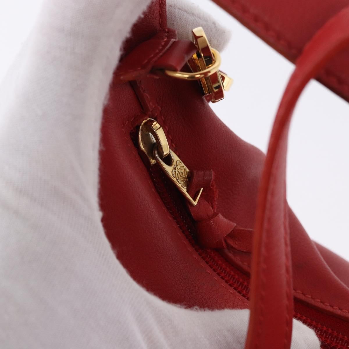 Loewe Vintage Leather, Red, Leather, Shoulder Bag