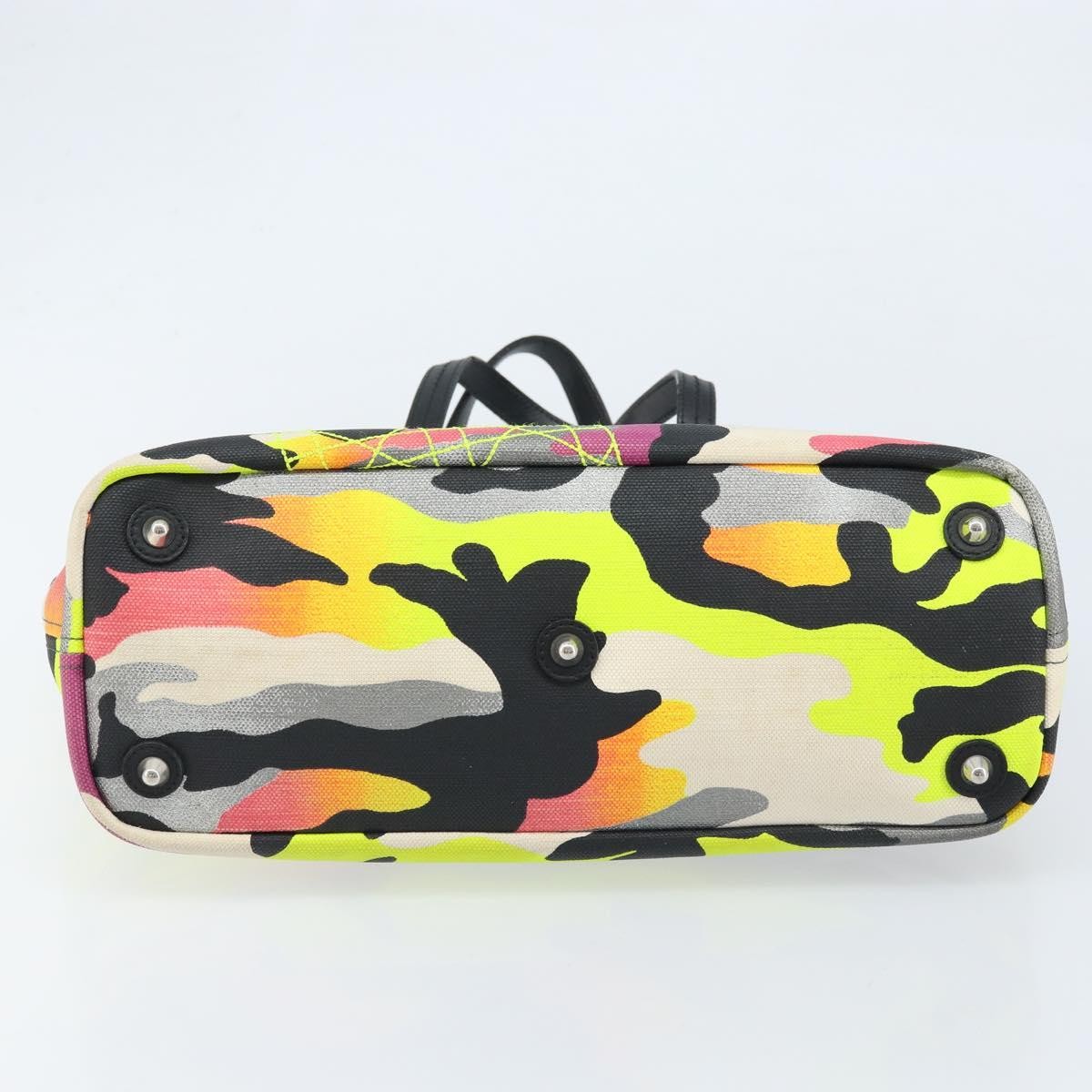 Christian Dior Open Limited Edition Anselm Reyle Camouflage Canvas, Multicolour, Canvas, Tote Bag