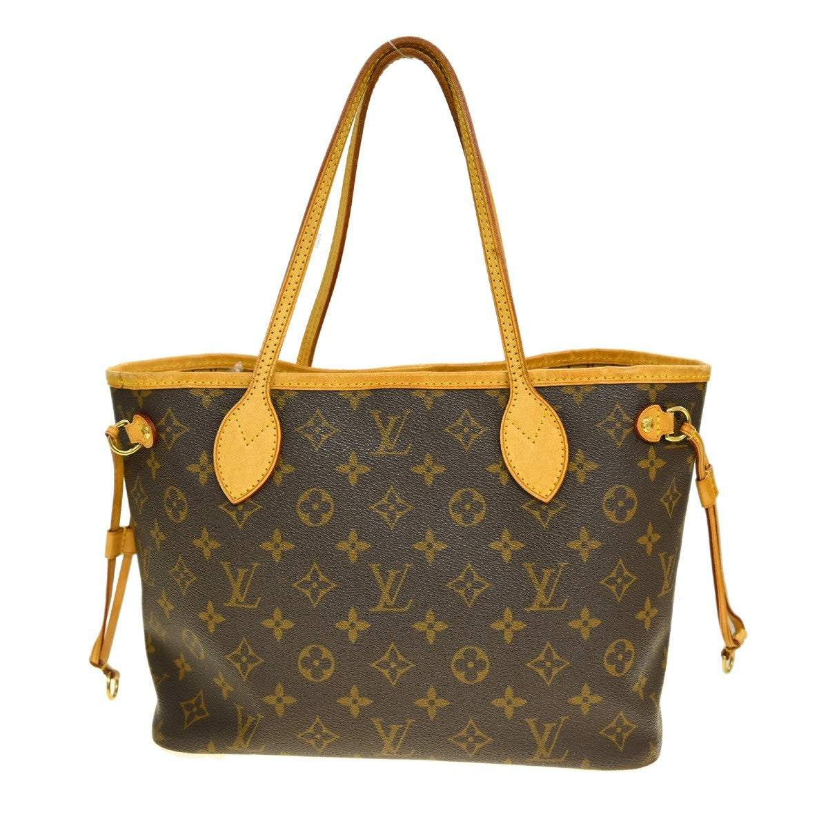 Louis Vuitton Neverfull Monogram, Brown, Canvas, Tote Bag