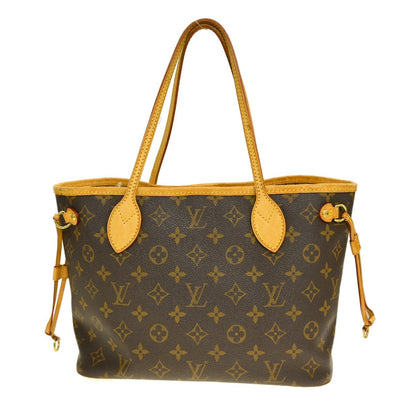 Louis Vuitton Neverfull Monogram, Brown, Canvas, Tote Bag