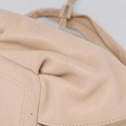 Celine Bittersweet Leather, Beige, Leather, Handbag