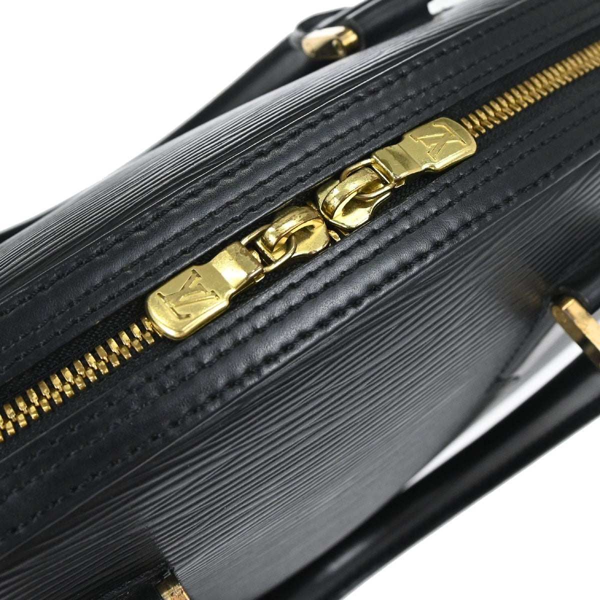 Louis Vuitton Jasmin Epi Leather, Black, Leather, Handbag