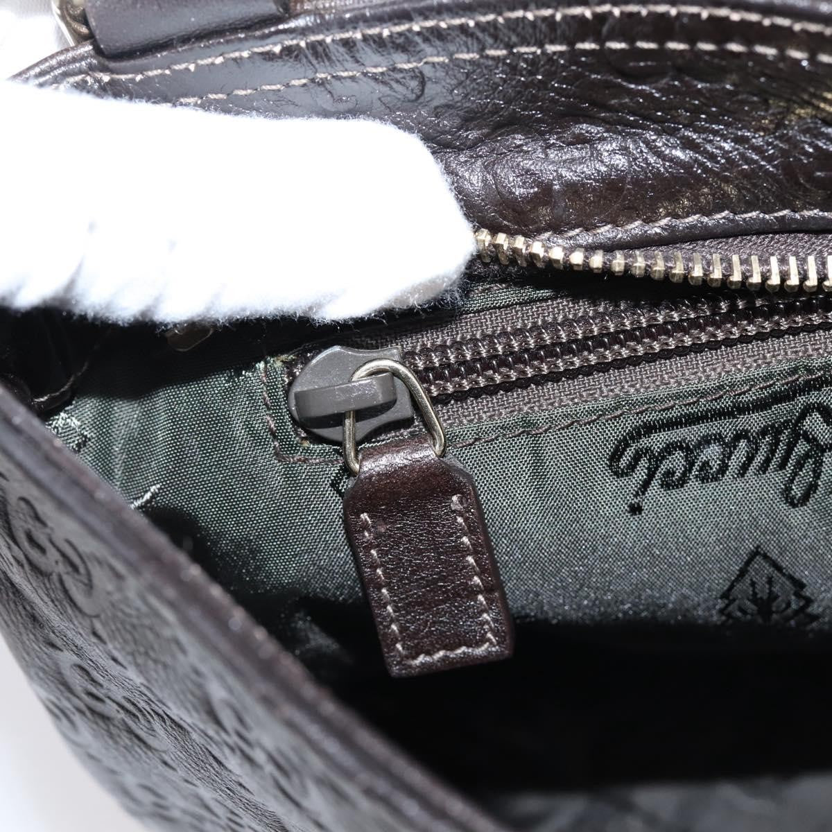 Gucci Crossbody Guccissima Leather, Brown, Leather, Crossbody Bag