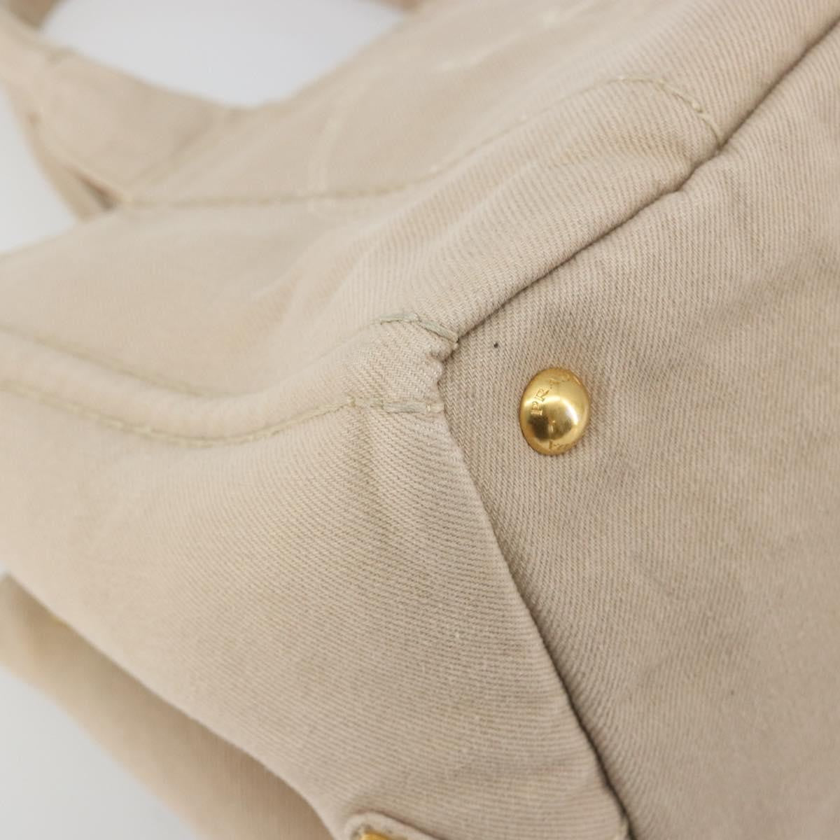 Prada Canapa Canvas, Beige, Canvas, Tote Bag
