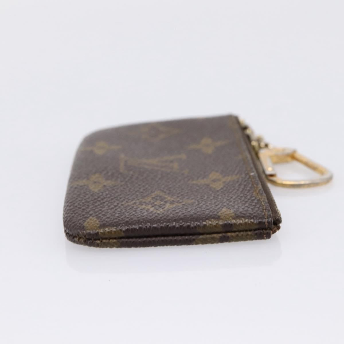 Louis Vuitton Pochette Clés Monogram Canvas, Brown, Canvas, Wallet