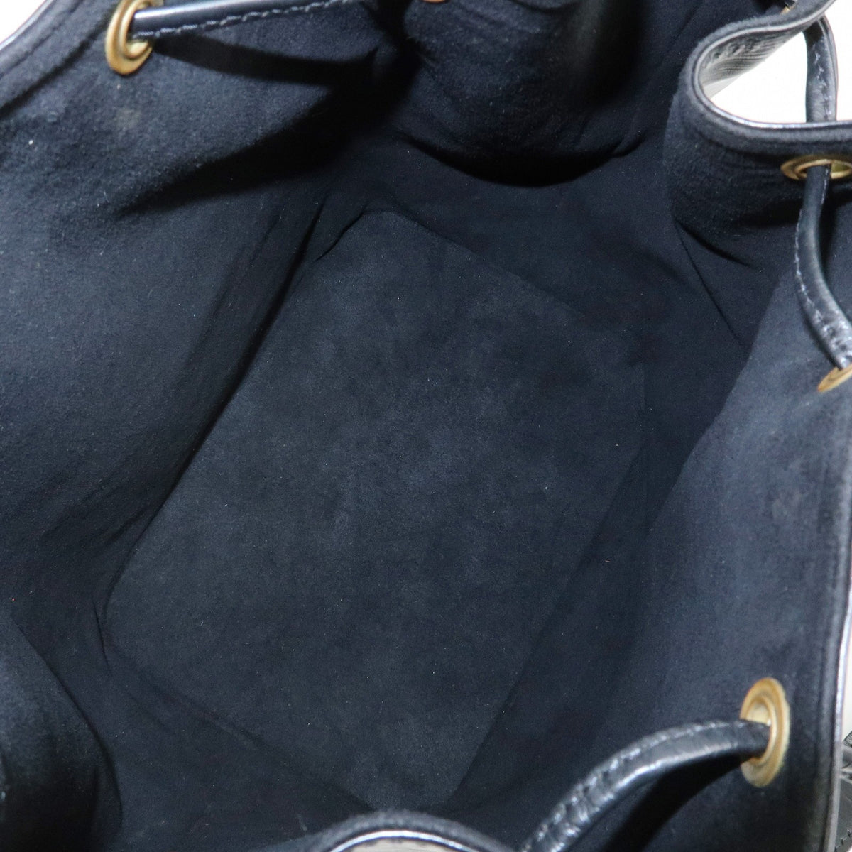 Louis Vuitton Petit Noe Epi Leather, Black, Leather, Handbag