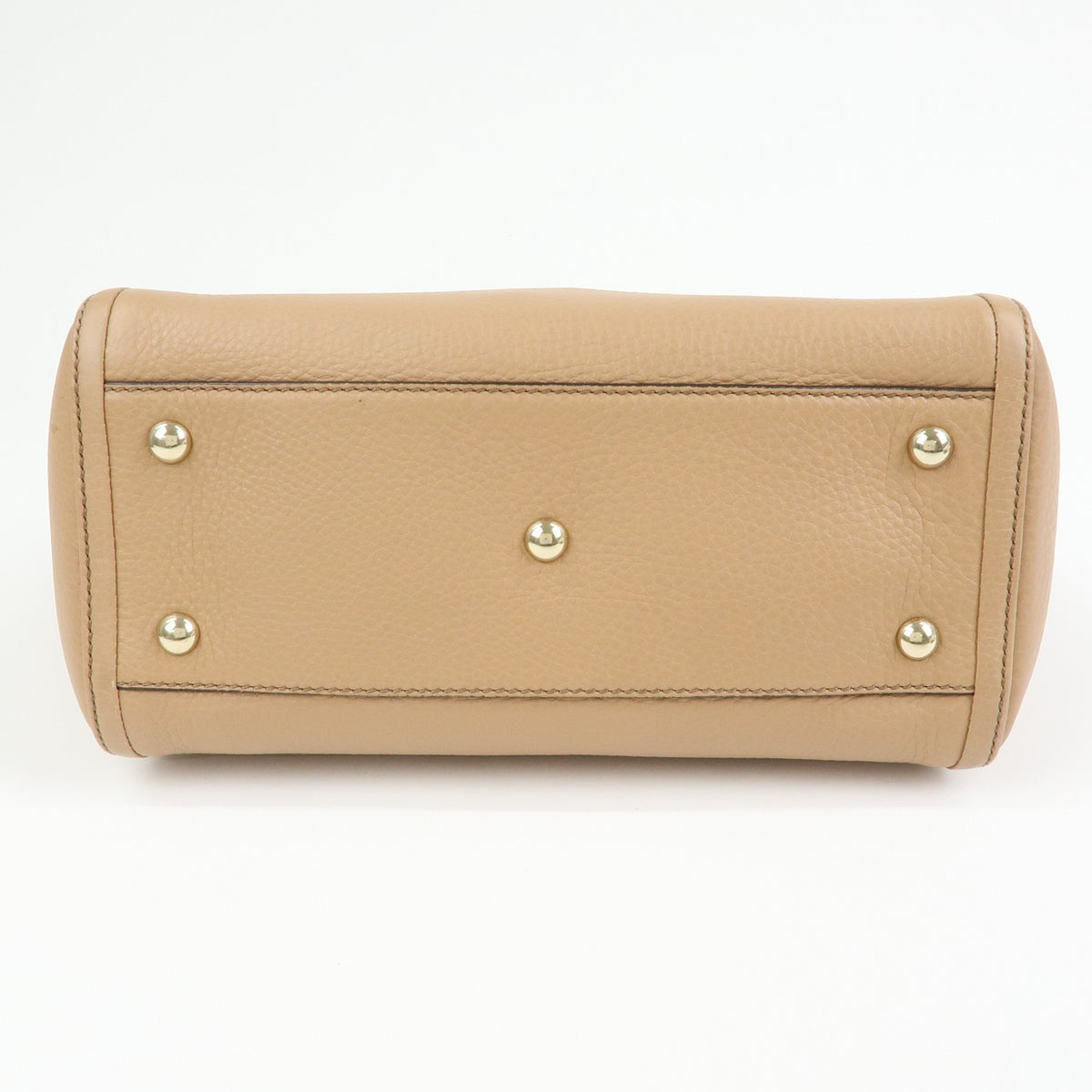 Gucci Soho Working Leather, Beige, Leather, Tote Bag