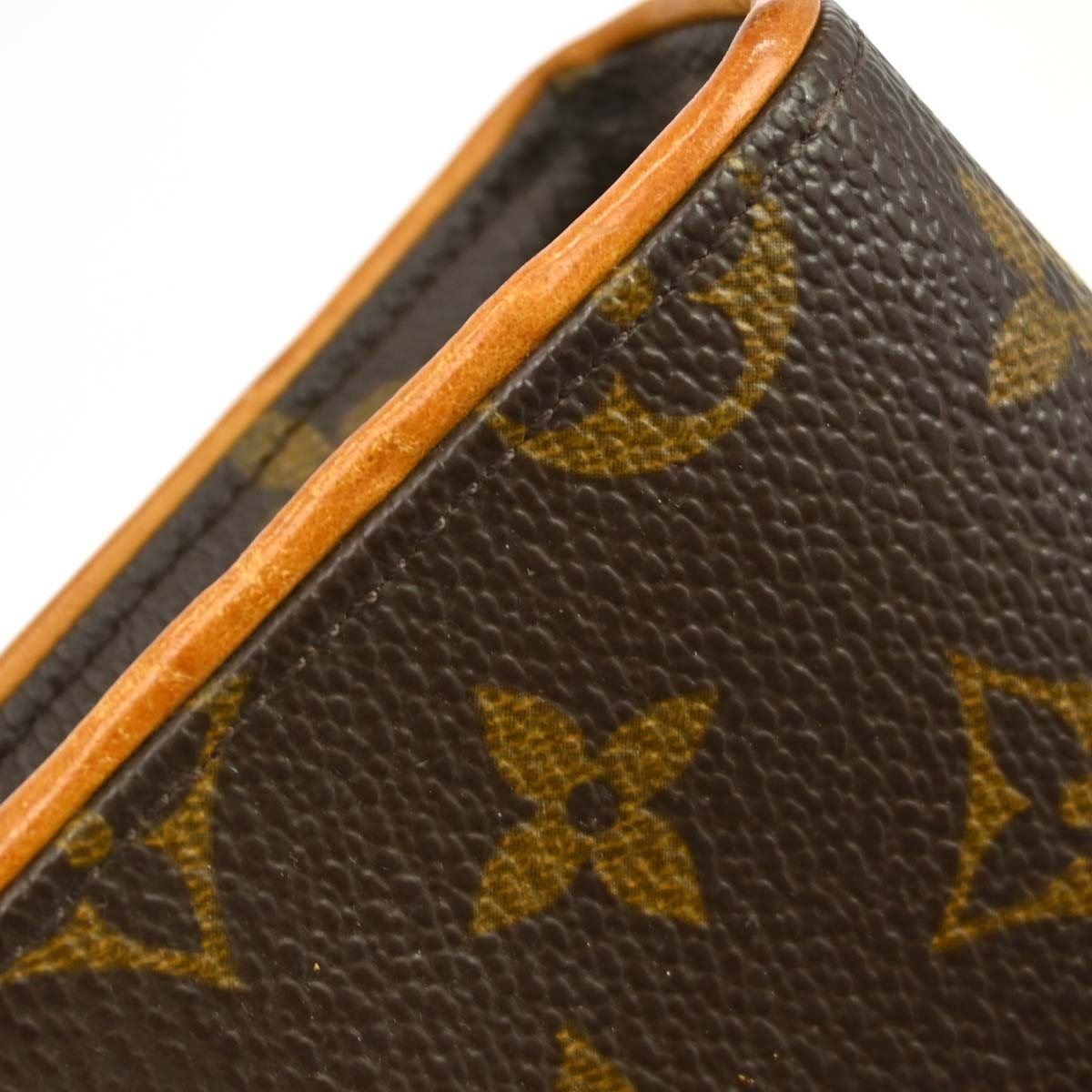 Louis Vuitton Florentine Waist Monogram Canvas, Brown, Canvas, Clutch