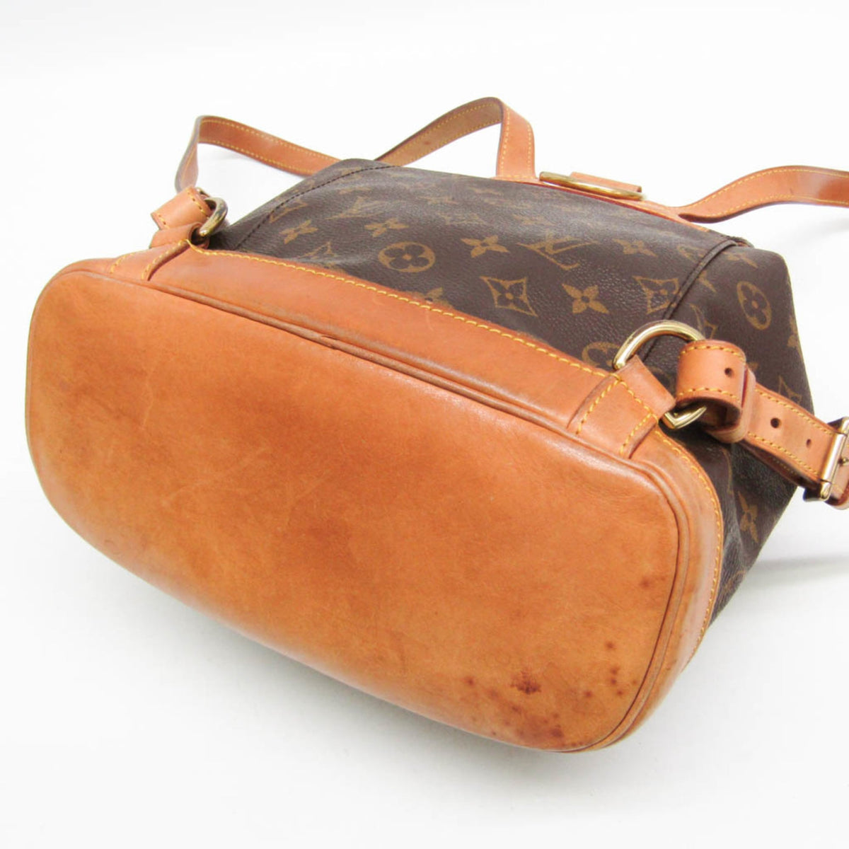 Louis Vuitton Vintage Montsouris Monogram Canvas, Brown, Canvas, Backpack