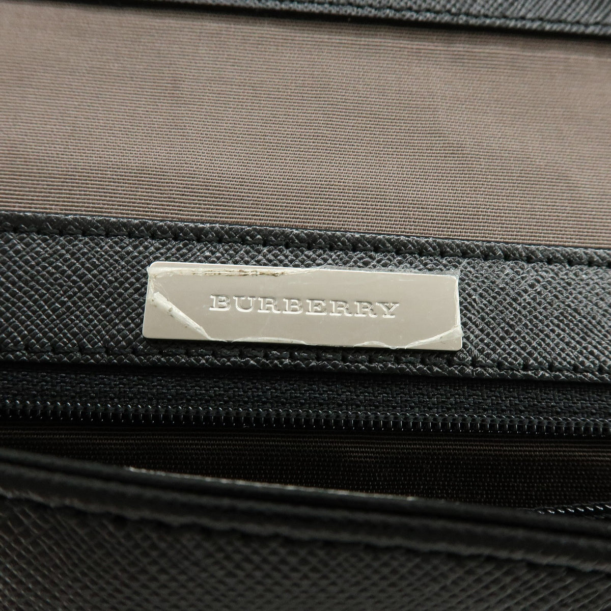 Burberry Shoulder Bag Leather, Black, Leather, Shoulder Bag