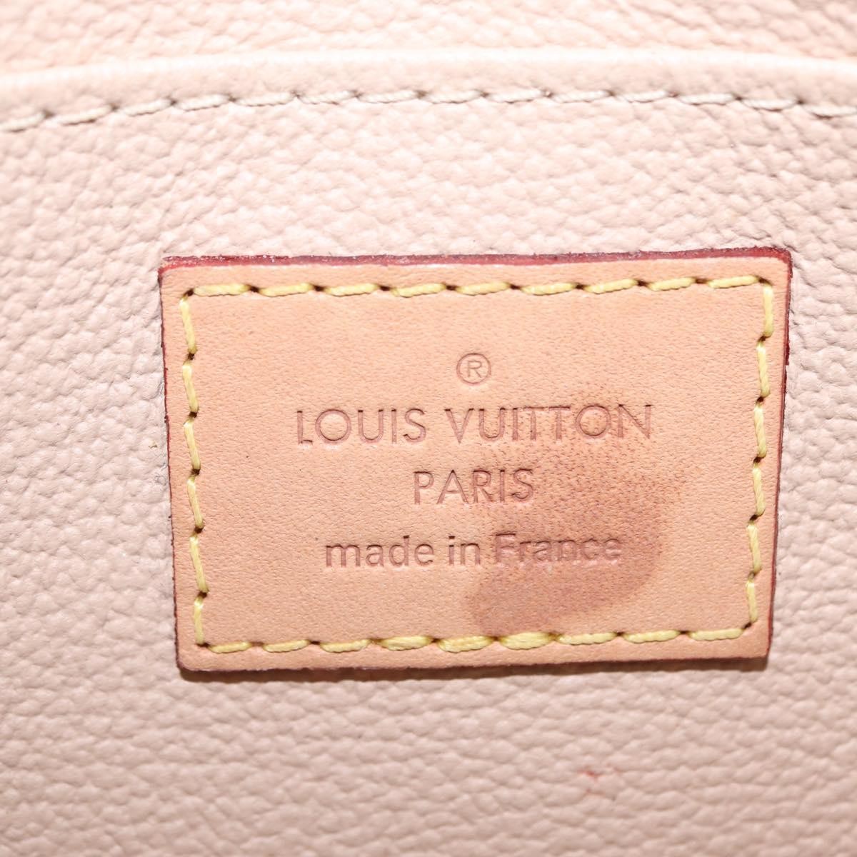 Louis Vuitton Toiletry Pouch Damier, Beige, Canvas, Clutch