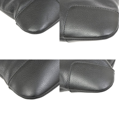 Loewe Anagram Leather, Black, Leather, Shoulder Bag