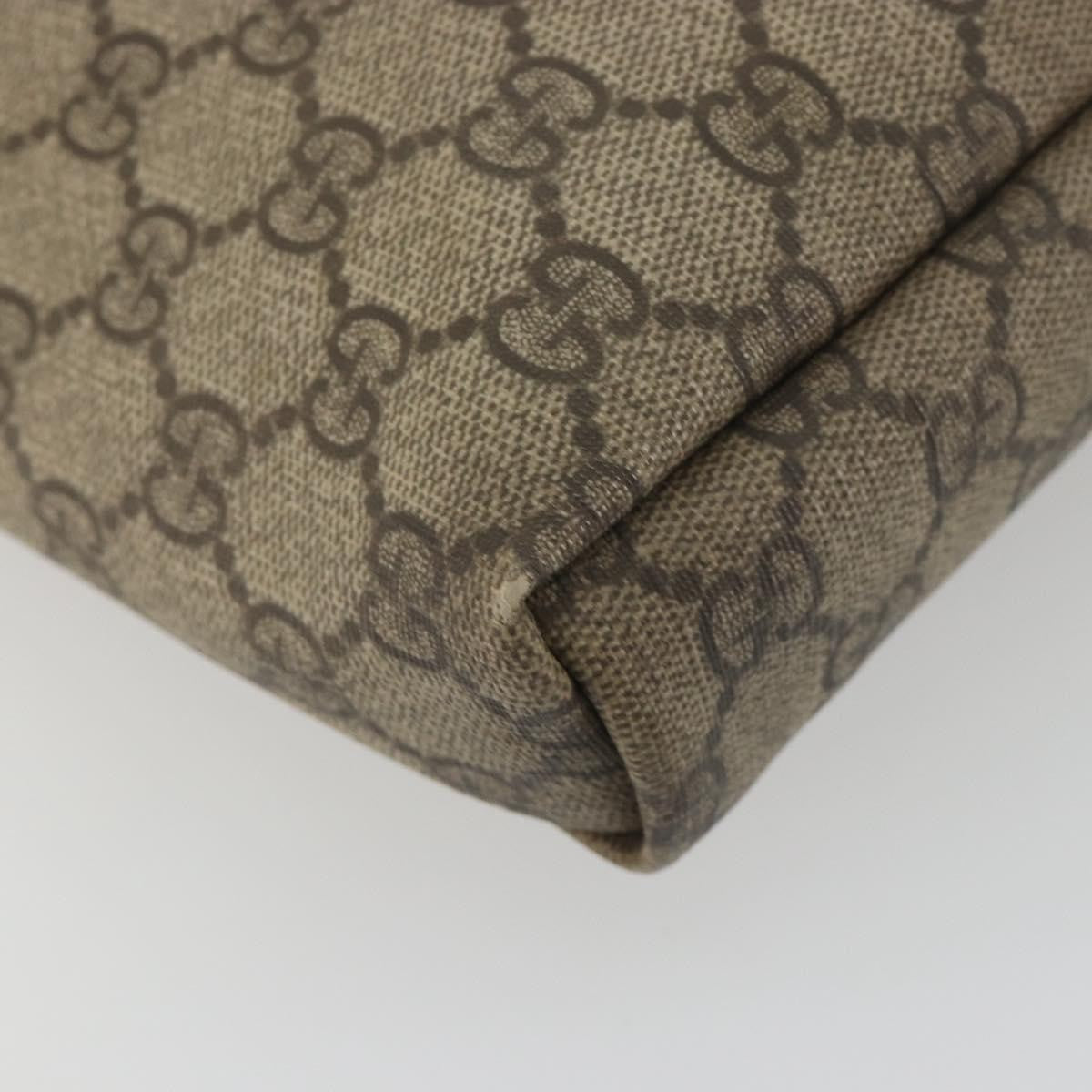 Gucci Flap Messenger GG Coated Canvas, Beige, Canvas, Shoulder Bag