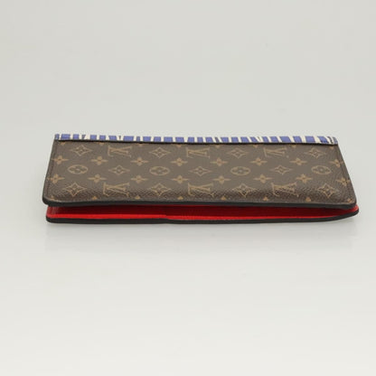 Louis Vuitton Porte Feuille Brother Patchwork, Blue, Canvas, Wallet