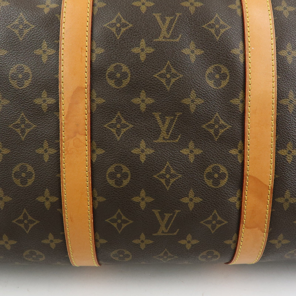 Louis Vuitton Keepall Bandouliere Monogram Canvas, Brown, Canvas, Travel Bag