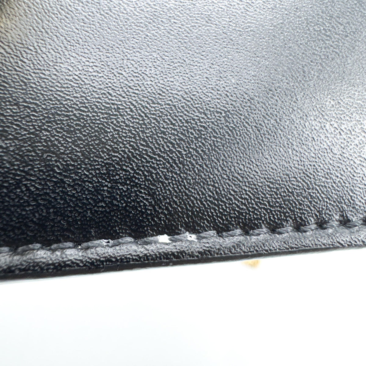Fendi F is Fendi Envelope Wallet on Chain Leather, Black, Leather, Clutch