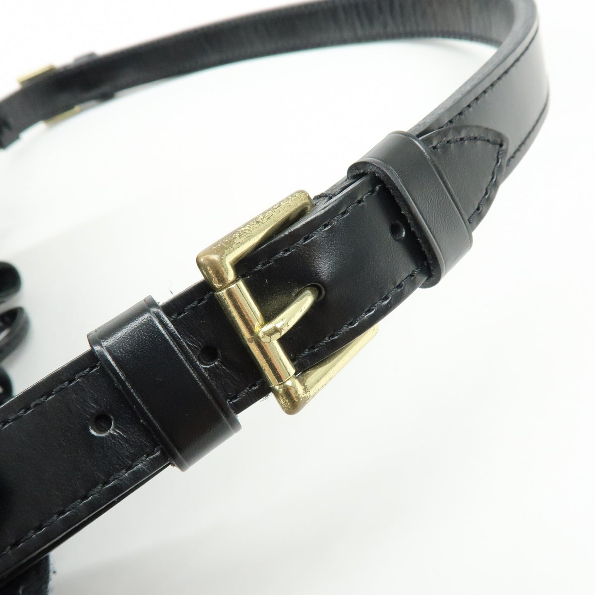 Louis Vuitton Noe Epi Leather, Black, Leather, Shoulder Bag
