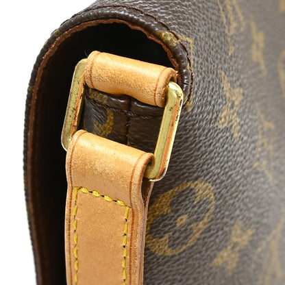 Louis Vuitton Musette Tango Monogram Canvas, Brown, Canvas, Shoulder Bag
