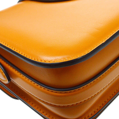 Louis Vuitton LV Pont 9 Leather, Orange, Leather, Shoulder Bag