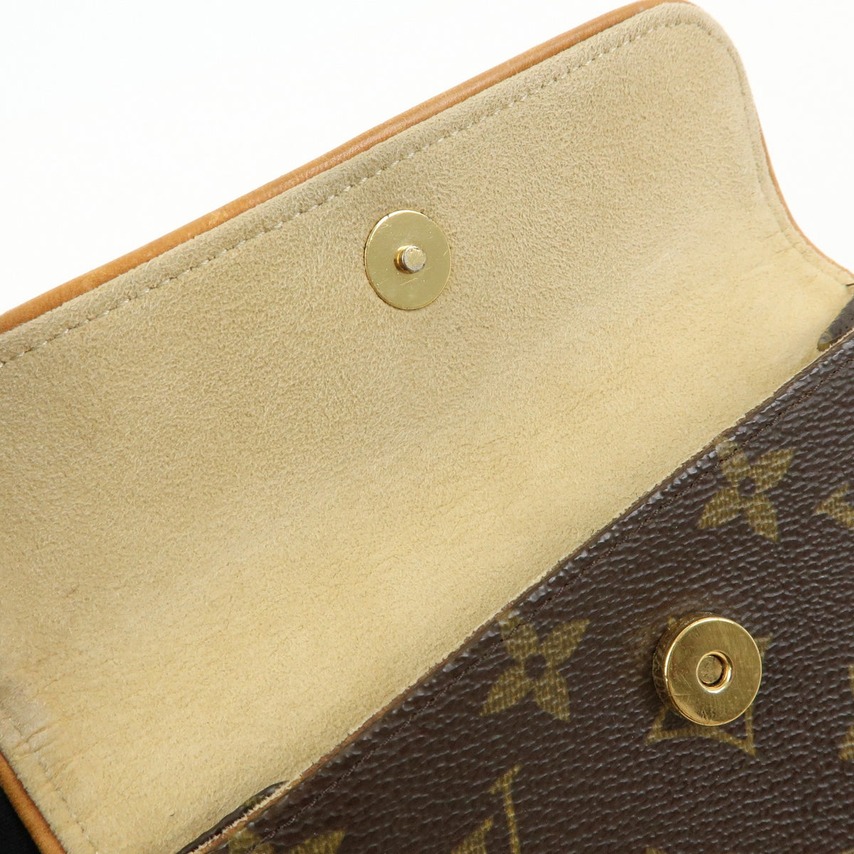 Louis Vuitton Florentine Waist Monogram Canvas, Brown, Canvas, Handbag